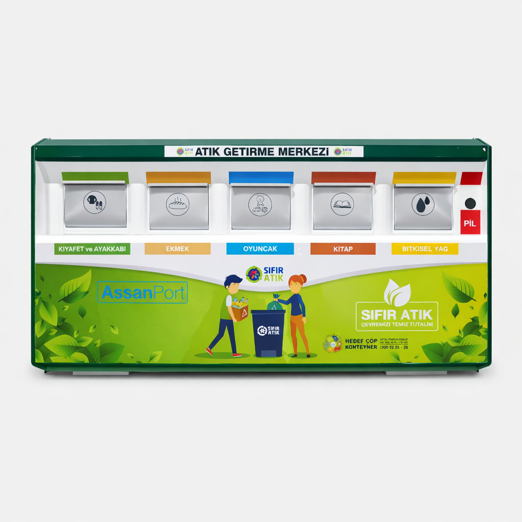 5'li Mobil Atık Getirme Merkezi